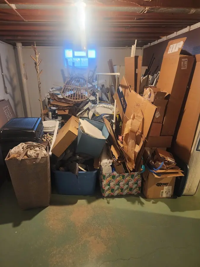 Roll-off dumpster container at job site for Construction Dumpster Rental in Bonita Springs